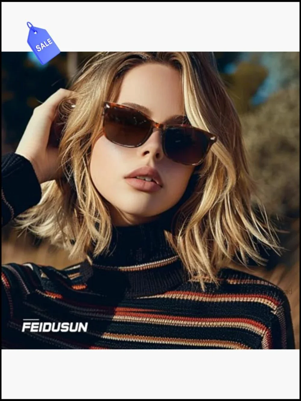 Polarized Sunglasses for Women Men Classic Trendy UV Protection